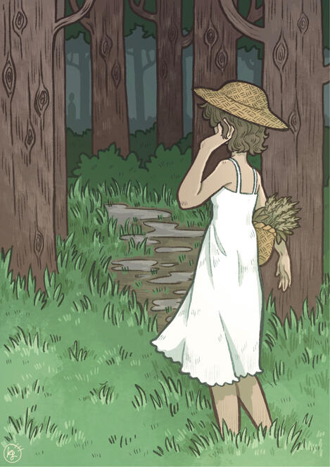 “Alone?”, original piece