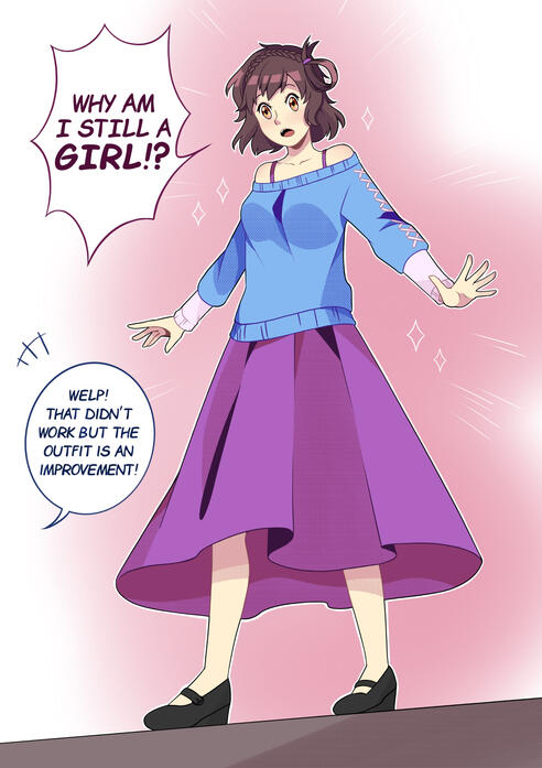 “The Chosen and The Changed” colored page