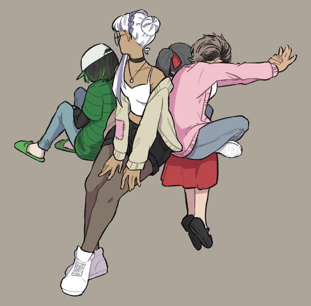 “Kaleidoscope” characters study